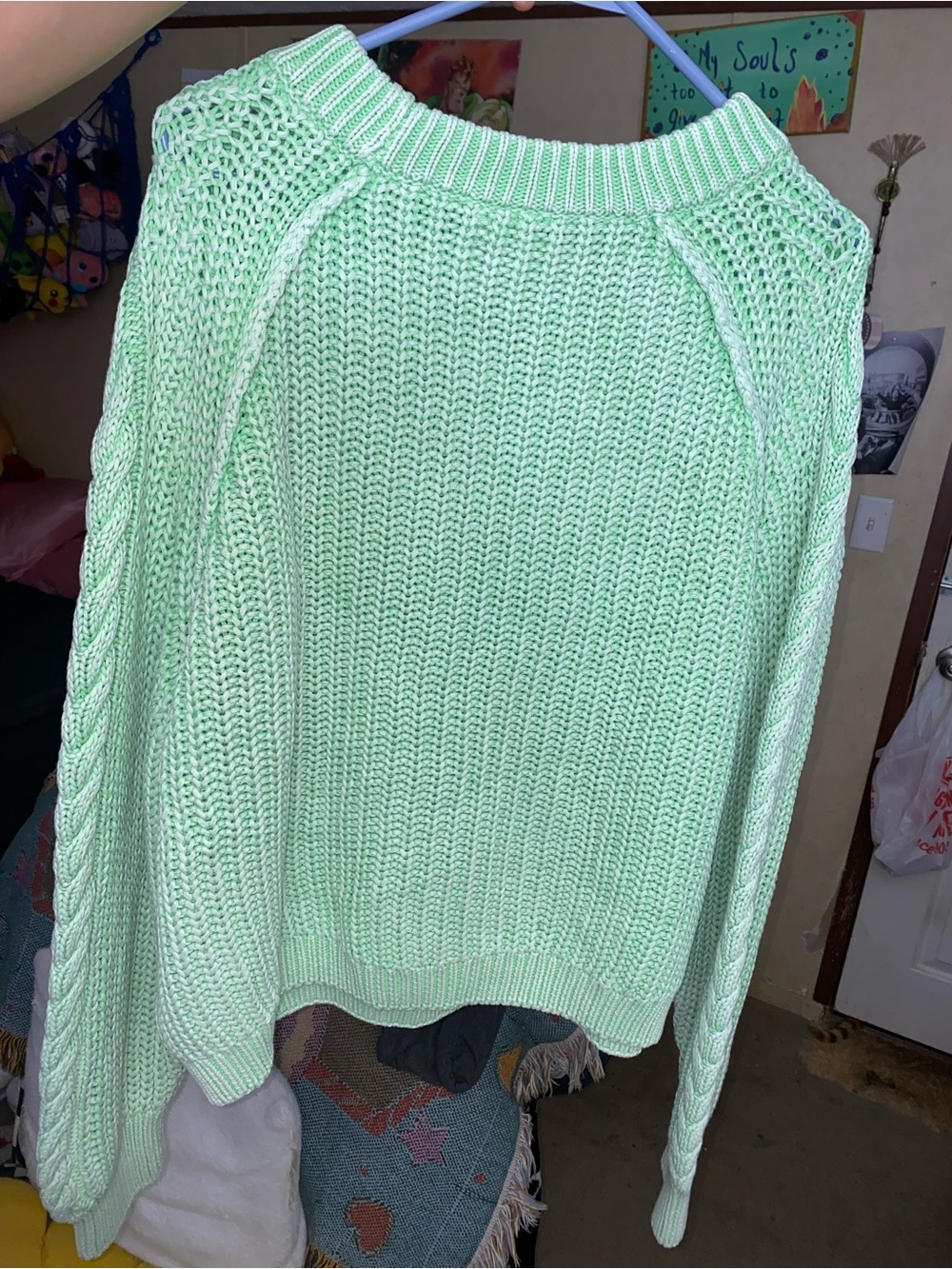 Free People Frankie Cable Knit Sweater - Picture 9 of 10